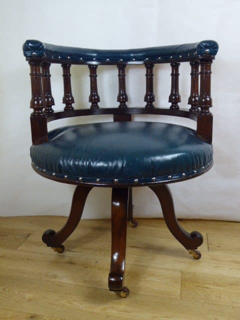 Captains/desk chair circa 1830 captains chair Antique Chairs 4