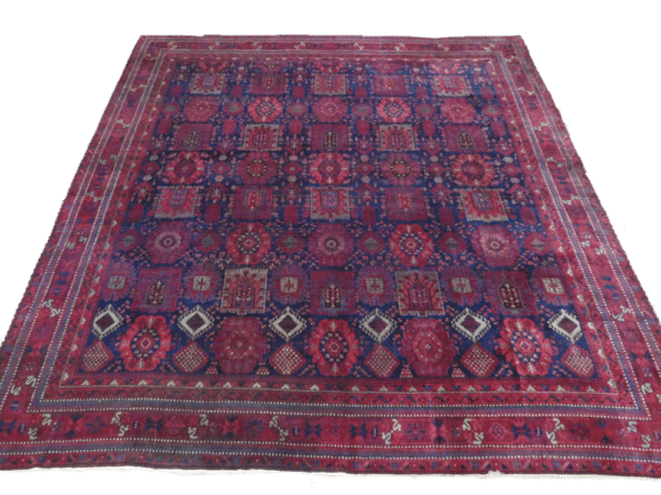 INDIAN AGRA 358cm x 352cm Antique Antique Rugs 3