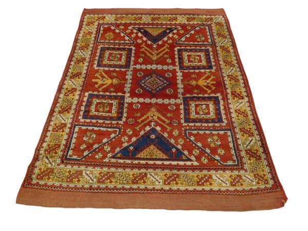 BERGAMA 235cm x 187cm Antique Antique Rugs 3