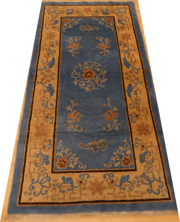 CHINESE 180cm x 95cm Antique Antique Rugs 3