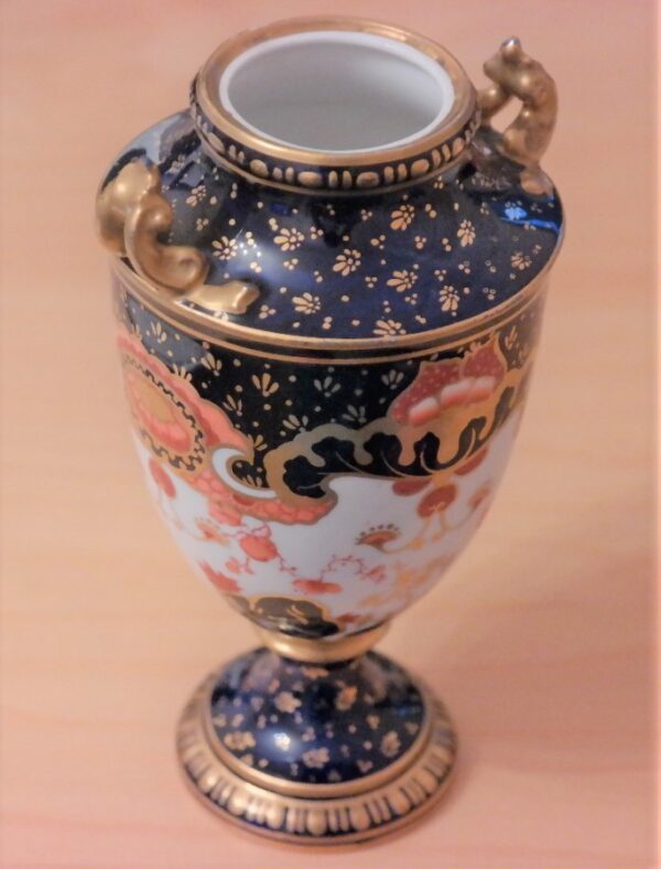 SALE – Circa;- 1890 Antique ROYAL CROWN DERBY Miniature Imari Vase – Collectible Item Alms Antique Ceramics 7
