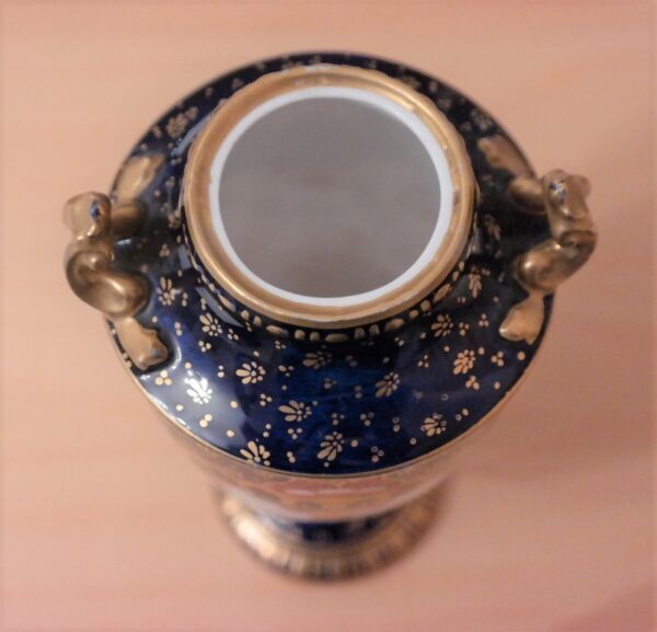 SALE – Circa;- 1890 Antique ROYAL CROWN DERBY Miniature Imari Vase – Collectible Item Alms Antique Ceramics 8