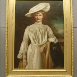 John Horsburgh Large 19thc Oil Portrait Painting Of Lady Dunbar Of Mochrum Antique Art Antique Oil Painting Miscellaneous