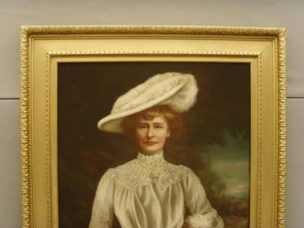 John Horsburgh Large 19thc Oil Portrait Painting Of Lady Dunbar Of Mochrum Antique Art Antique Oil Painting Miscellaneous 6