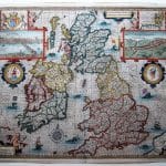 Speed map of Great Britain antique maps Antique Maps