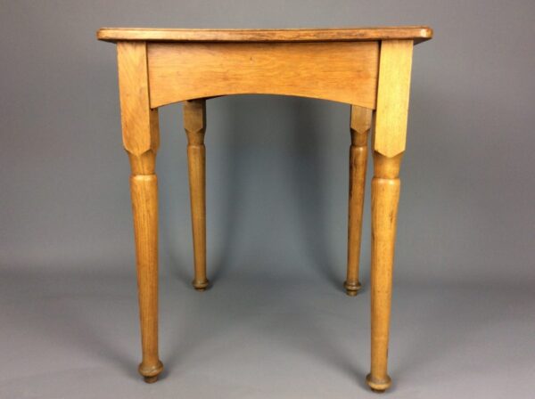 Arts & Crafts Oak Tile Top Table - Image 4
