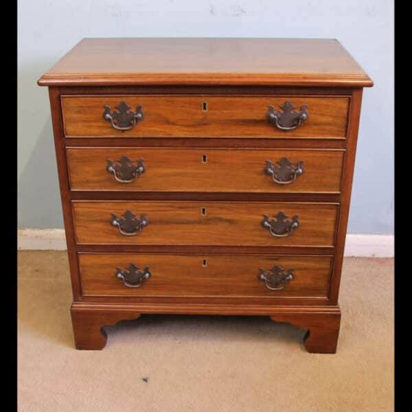 Small Walnut Chest of Drawers