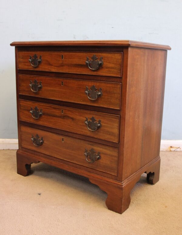 Small Walnut Chest of Drawers Antique Antique Chest Of Drawers 4