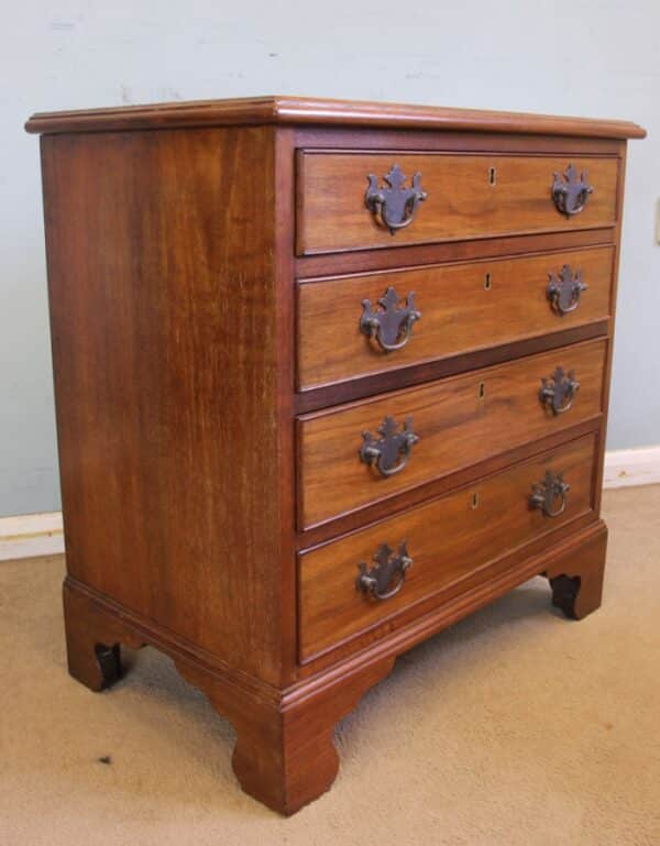 Small Walnut Chest of Drawers - Image 3