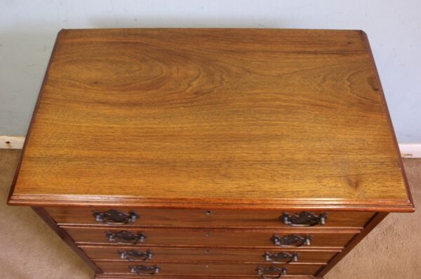 Small Walnut Chest of Drawers Antique Antique Chest Of Drawers 8