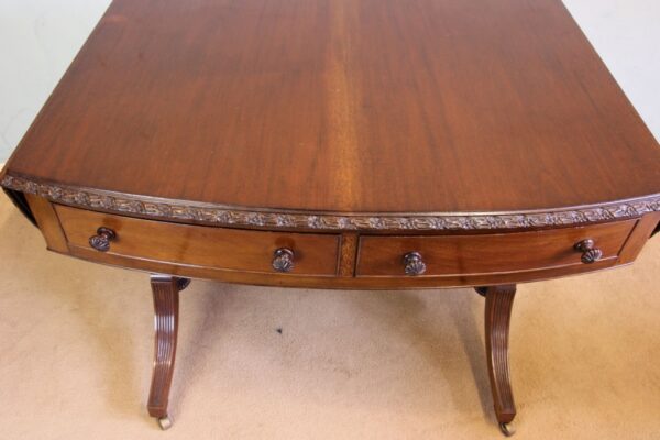 Quality Mahogany Sofa Table / Centre Table Antique Antique Tables 12