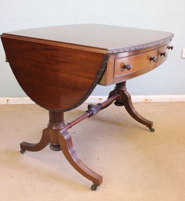 Quality Mahogany Sofa Table / Centre Table Antique Antique Tables 4