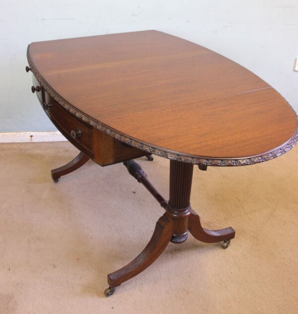 Quality Mahogany Sofa Table / Centre Table Antique Antique Tables 8