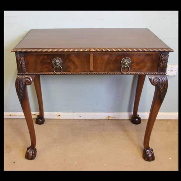 Antique Quality Mahogany Side Table