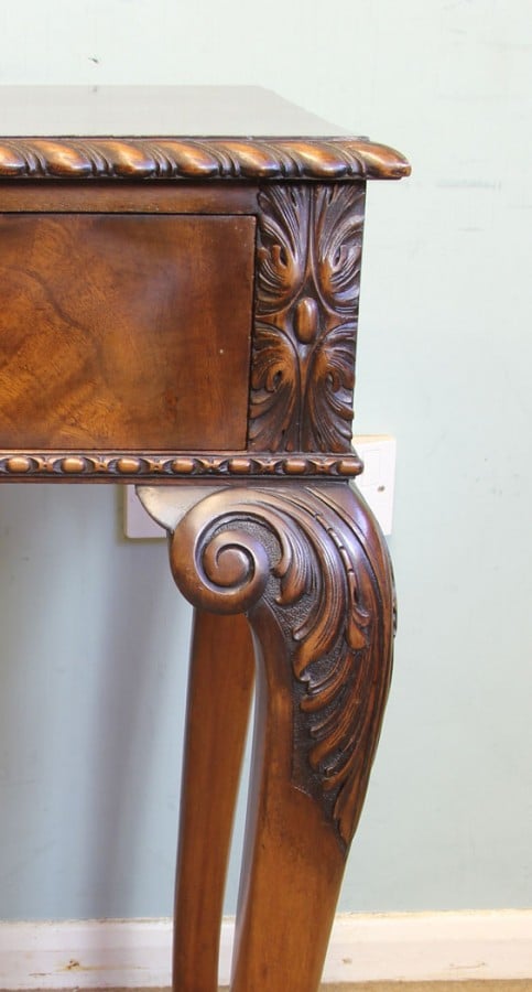 Antique Quality Mahogany Side Table Antique Antique Furniture 12