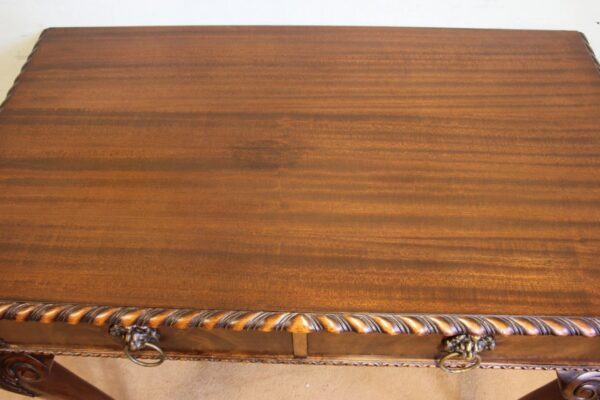 Antique Quality Mahogany Side Table Antique Antique Furniture 9