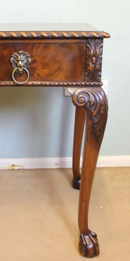 Antique Quality Mahogany Side Table Antique Antique Furniture 11
