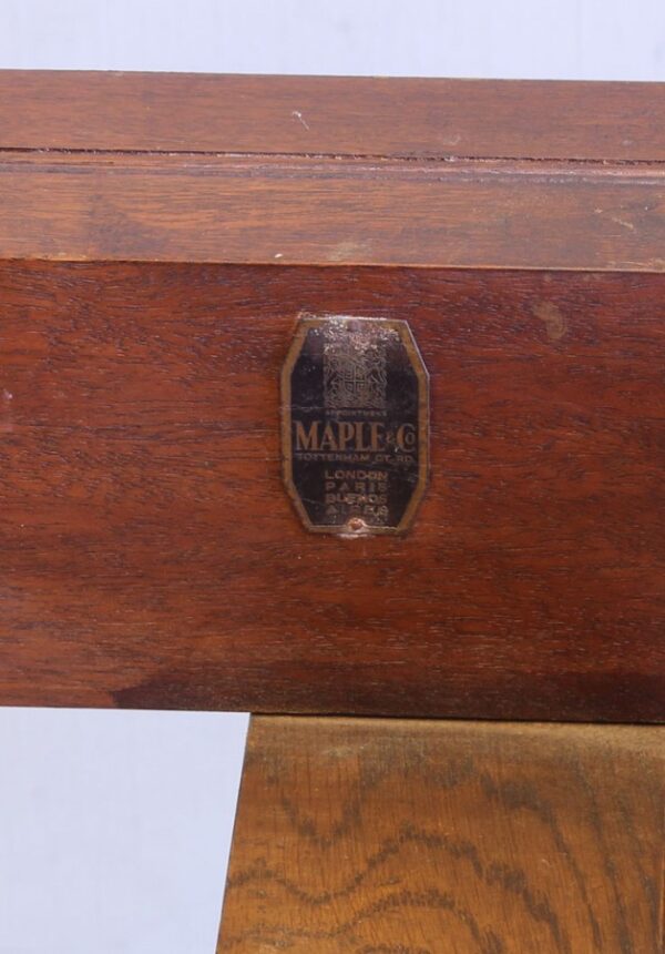 Antique Mahogany Extending Dining Table - Image 9