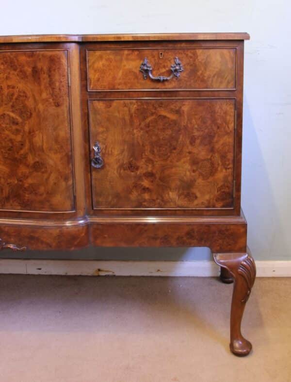 Quality Antique Burr Walnut Sideboard - Image 10