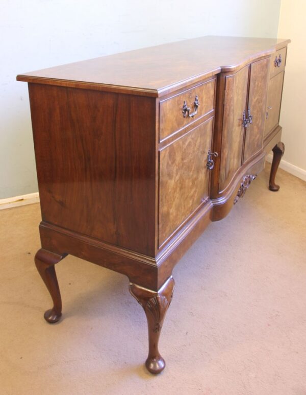 Quality Antique Burr Walnut Sideboard - Image 2