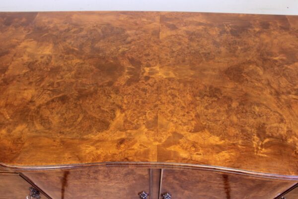 Quality Antique Burr Walnut Sideboard Antique Antique Furniture 7