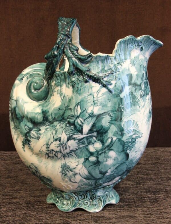 Antique Victorian Shaped Water Jug Antique Antique Ceramics 5