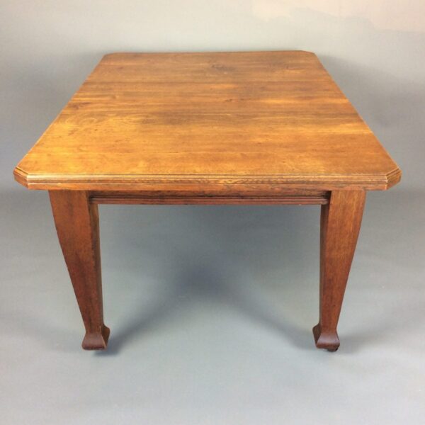 Arts & Crafts Oak Extending Table Arts and Crafts Antique Furniture 3