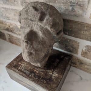 stone antique head
