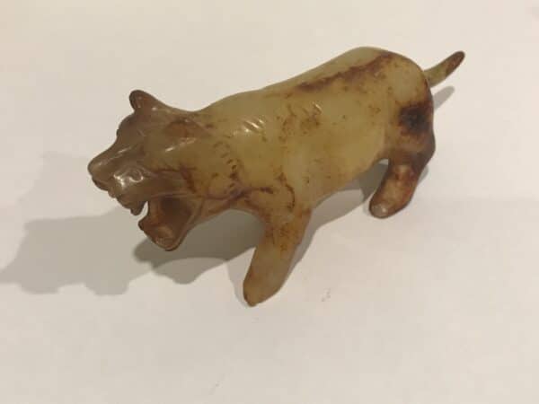 Jade Tiger Chinese carving