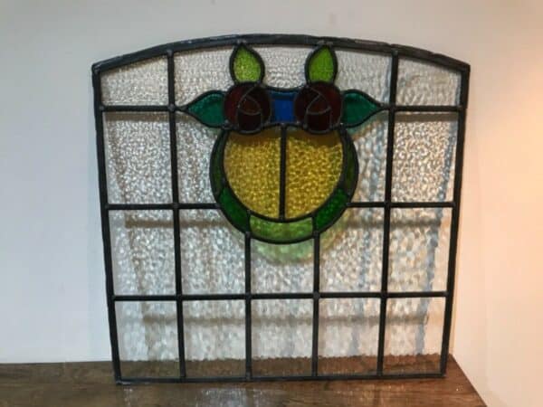 Stained glass panel design of William Morris