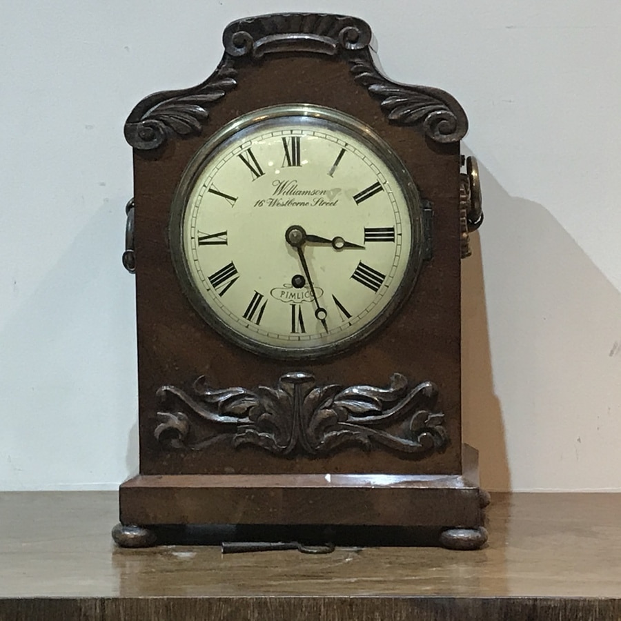 Bracket Clock mahogany circa 1820 Antiques To Buy