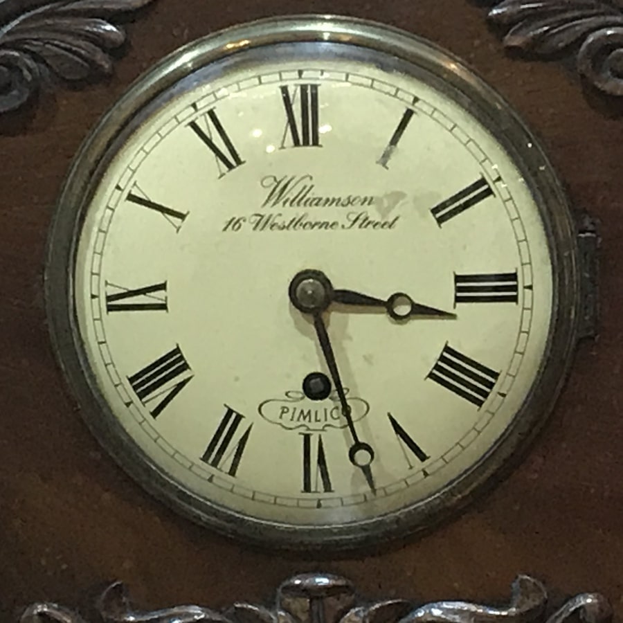 Bracket Clock mahogany circa 1820 Antiques To Buy