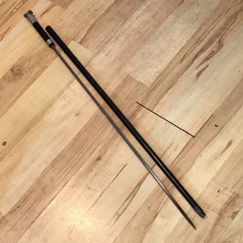 Masonic Gentleman’s walking stick sword stick with silver mounts Miscellaneous 3