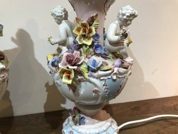 Pair of decorative tables lamps - Image 3