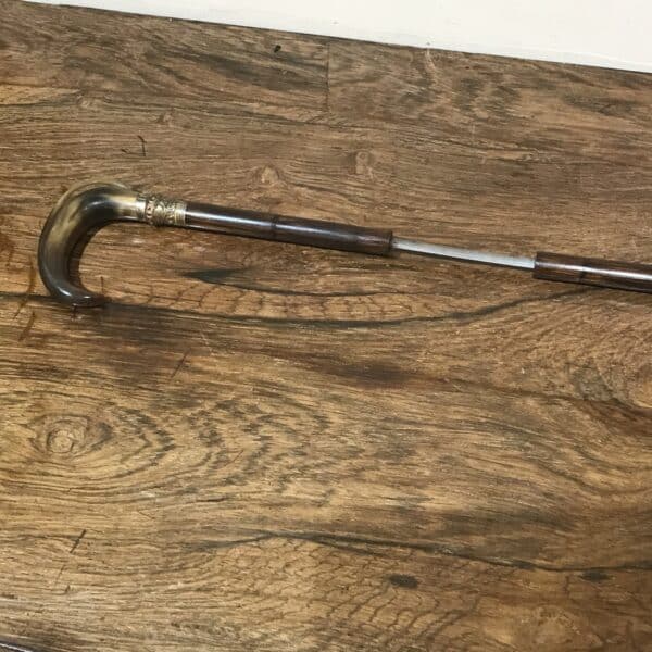 Ladies partridge wood walking stick with hidden stiletto - Image 4