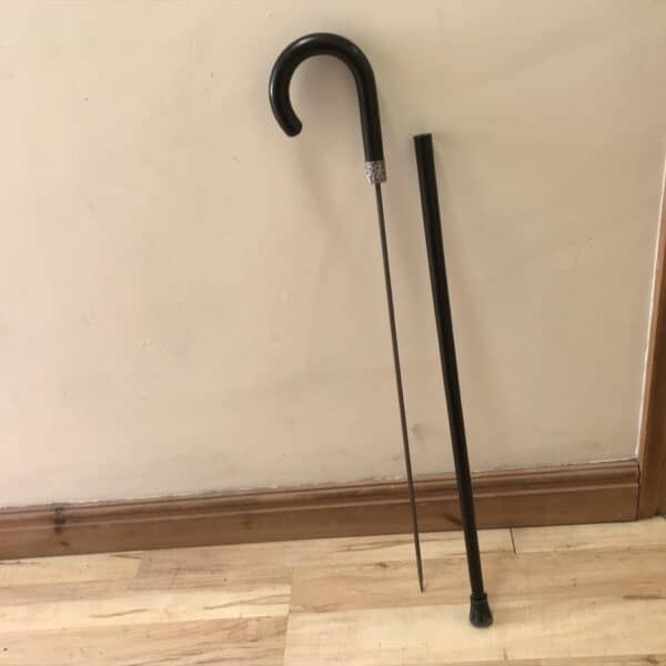 Gentleman’s walking stick sword stick Antique Draws 6
