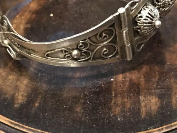 Russian Victorian solid silver bracelet - Image 5