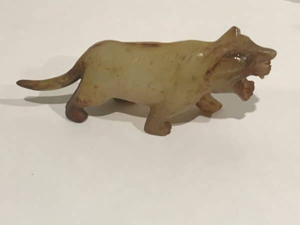 Jade Tiger Chinese carving - Image 7
