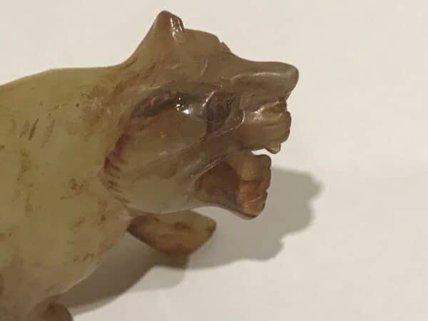 Jade Tiger Chinese carving - Image 8