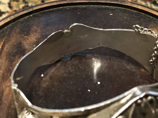 Russian Victorian solid silver bracelet - Image 8