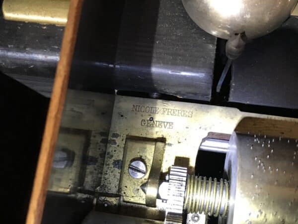 Rare Nicole Freres music box - Image 10