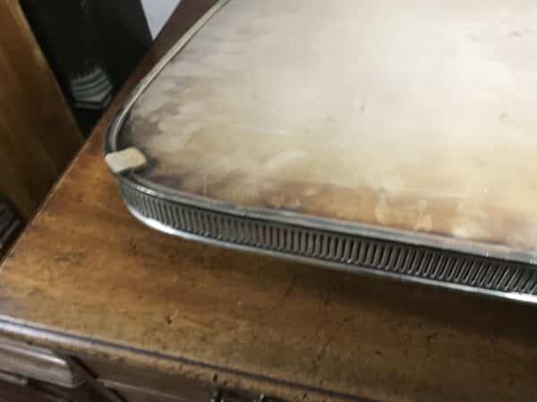 William Hutton large silver plate Butler’s tray - Image 11