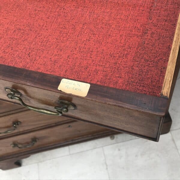 Bachelor brush slide Cuban mahogany 1750 Antique Furniture 13