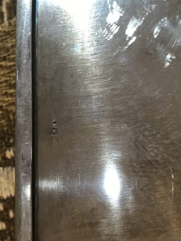 William Hutton large silver plate Butler’s tray - Image 13