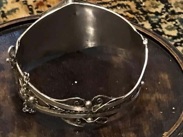Russian Victorian solid silver bracelet - Image 12