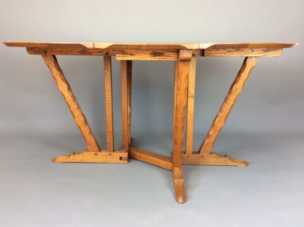 Romney Green Arts & Crafts Dining Table - Image 6