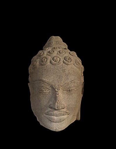 Head of Buddha Antique Antiquities 3
