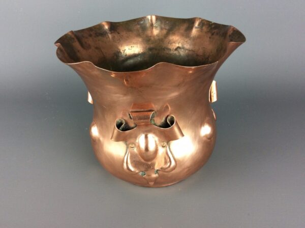 Arts & Crafts Plant Pot Arts and Crafts Antique Metals 8