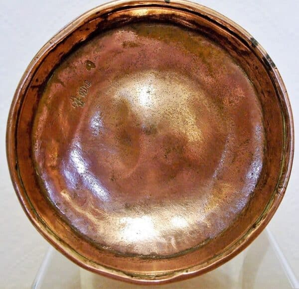 Antique English Victorian Copper Quart Measure ~ Benham and Froude Benham & Froude Antique Metals 7