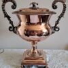 Antique English Late Regency Copper Tea Urn / Samovar - Image 3